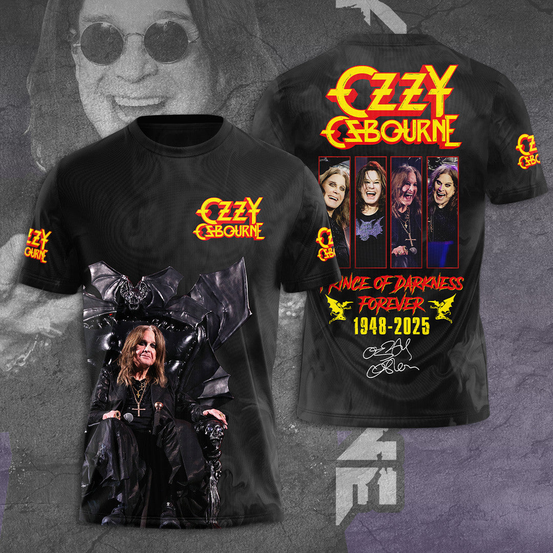 RIP Ozzy Osbourne Prince Of Darkness Forever Shirt Ozzy Osbourne Forever Shirt Gifts For Fans RIP Ozzy Osbourne Prince Of Darkness Forever Shirt Ozzy Osbourne Forever Shirt Gifts For Fans