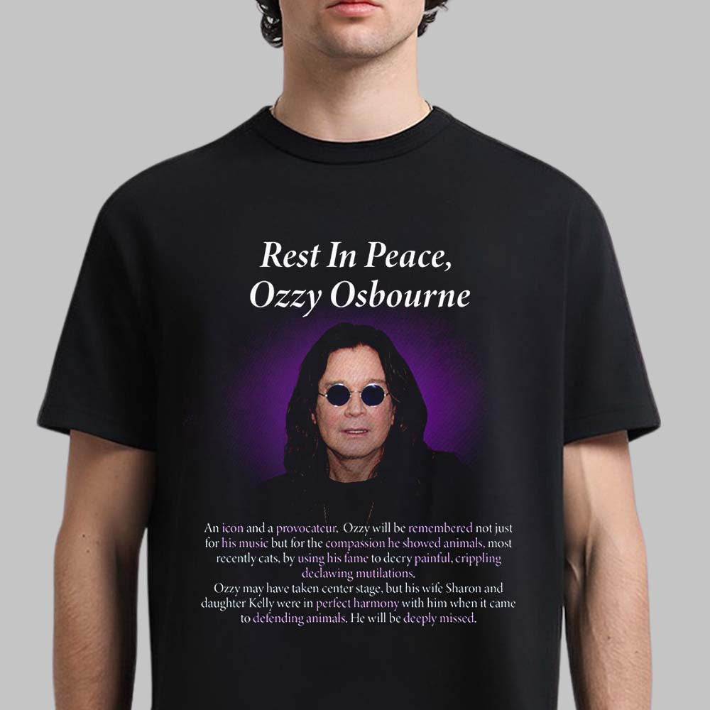 RIP Ozzy Osbourne Shirt Rest In Peace Prince Of Darkness An Icon And A Provocateur T-Shirt Ozzy Osbourne Merch RIP Ozzy Osbourne Shirt Rest In Peace Prince Of Darkness An Icon And A Provocateur T-Shirt Ozzy Osbourne Merch
