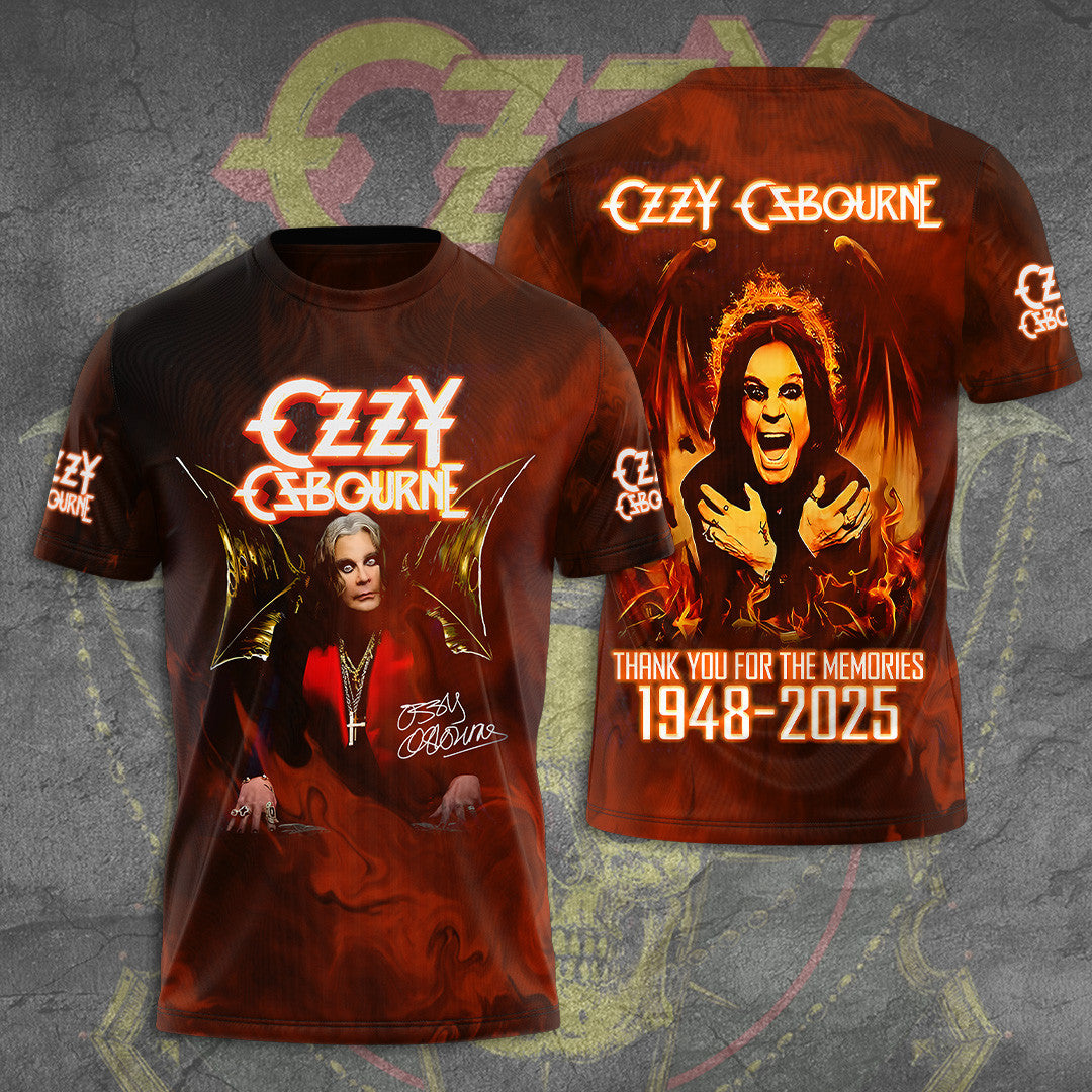 RIP Ozzy Osbourne Thank You For The Memories Shirt Ozzy Osbourne Forever Shirt Gifts For Dad RIP Ozzy Osbourne Thank You For The Memories Shirt Ozzy Osbourne Forever Shirt Gifts For Dad