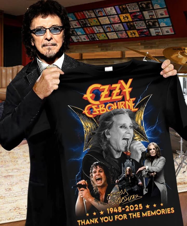 RIP Ozzy Osbourne Thank You For The Memories T-Shirt Prince Of Darkness Memorial Fan Gifts