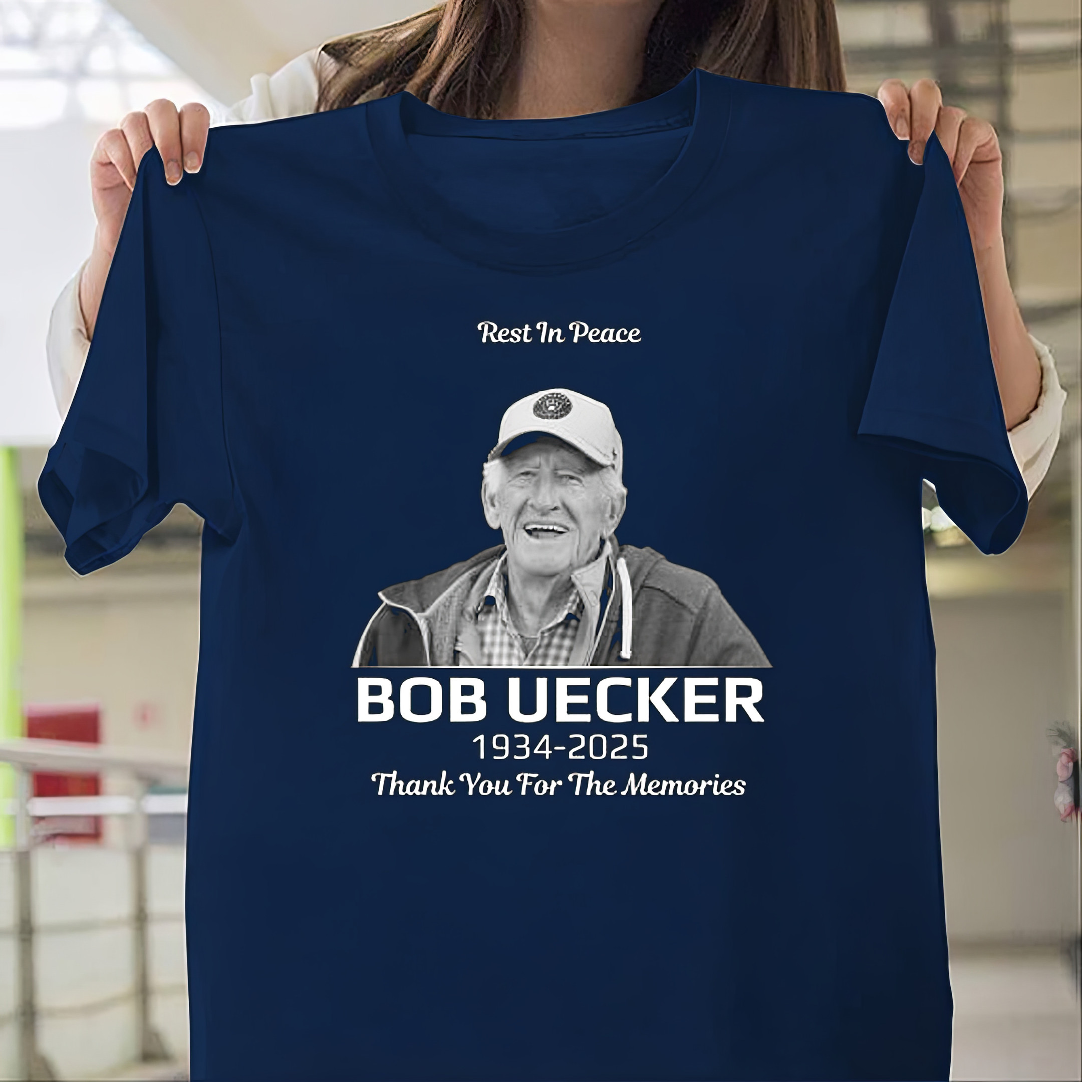 RIP Rest In Peace Bob Uecker Shirt Thank You For The Memories Brewers Fan Merch