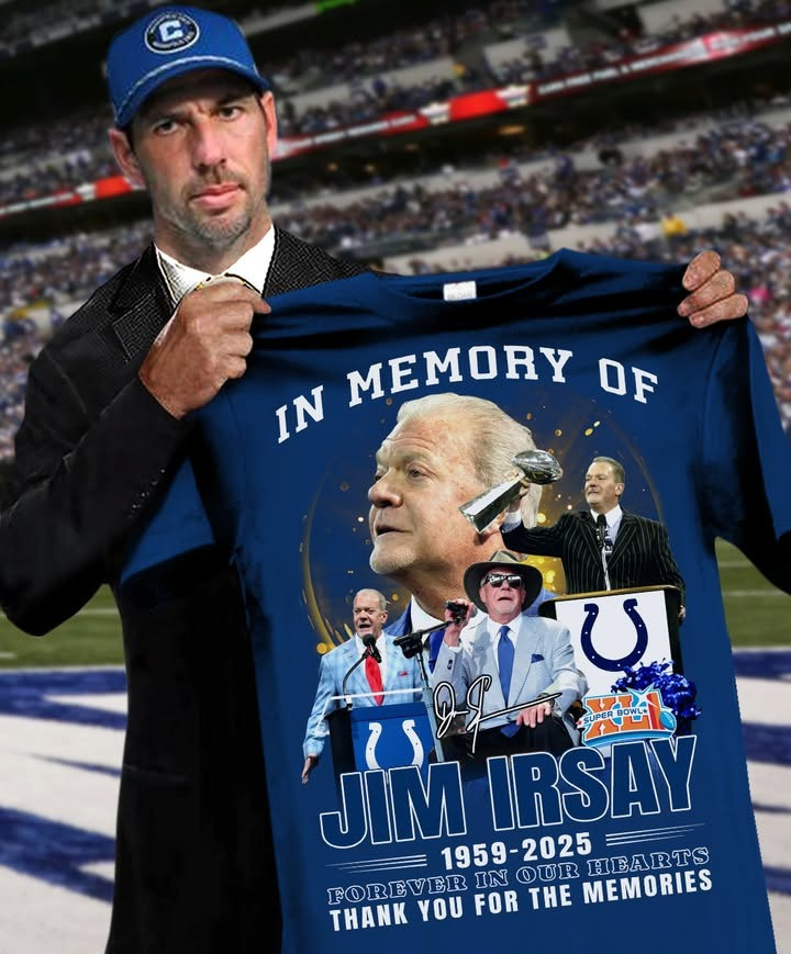 RIP Rest In Peace Jim Irsay Shirt Thank You For The Memories The Legacy Of The Colts Legend