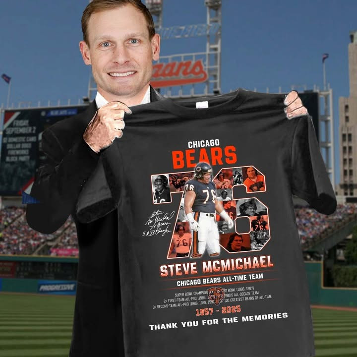 RIP Steve McMichael Shirt Chicago Bears All Time Team Thank You For The Memories