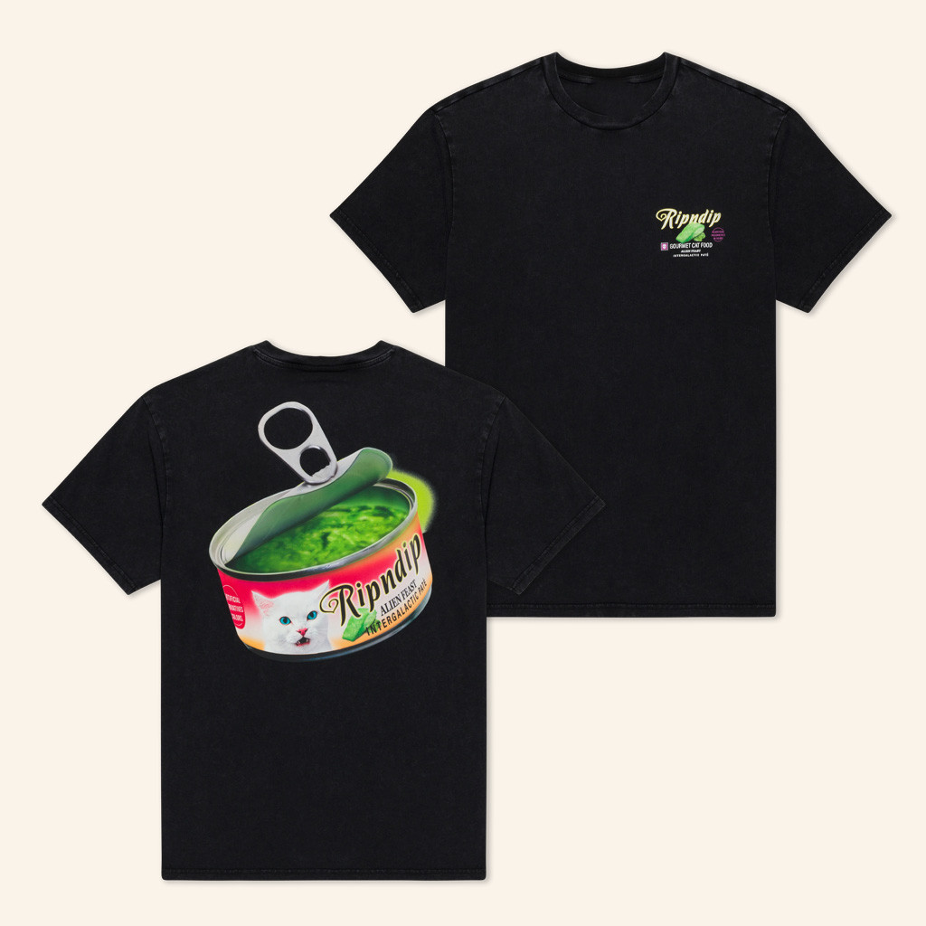 Ripndip Clothing Merch Gourmet Cat Food Wash Shirt Xmas Gifts For Him