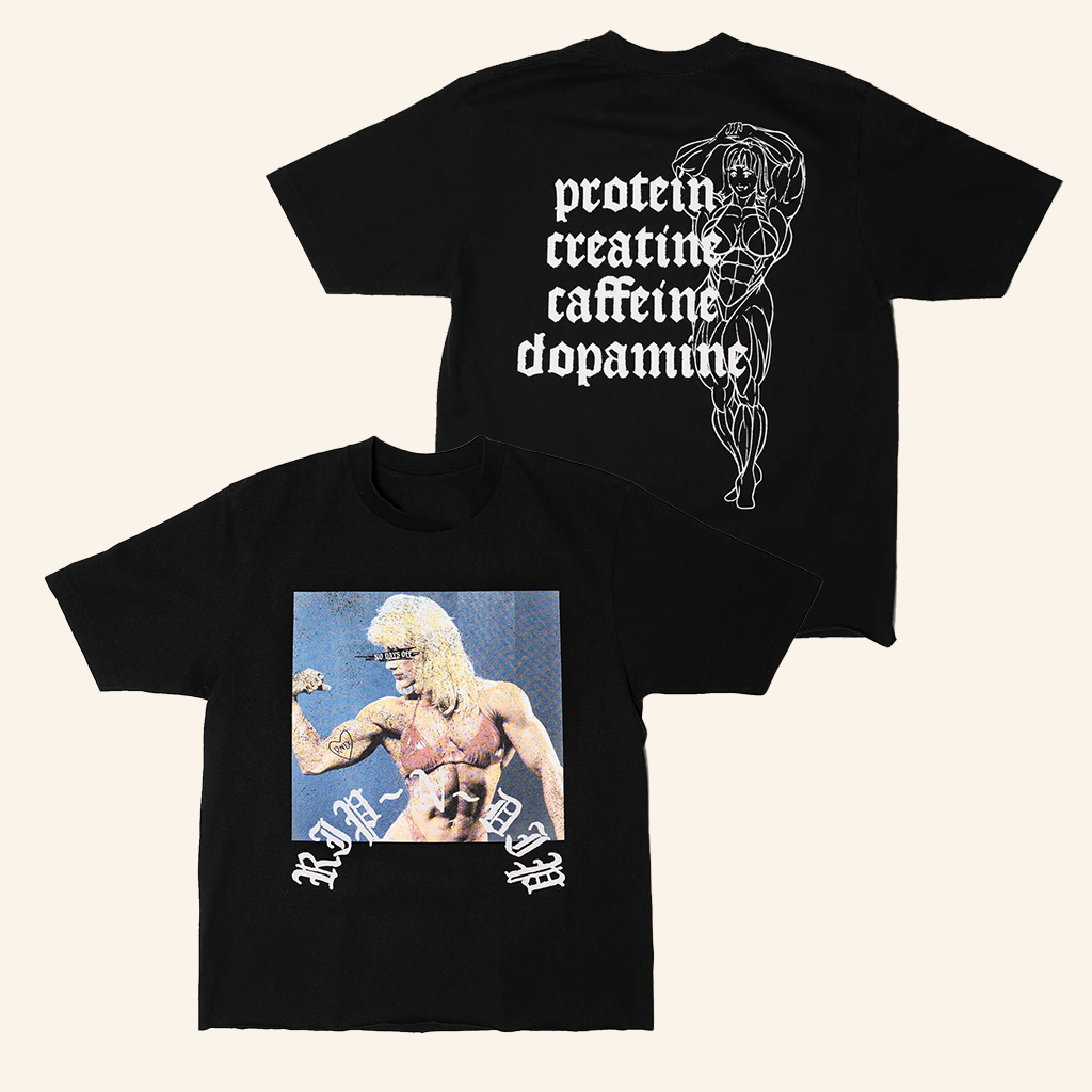 Ripndip Clothing Merch Protein Creatine Caffeine Dopamine T-Shirt Black Gifts For Friends