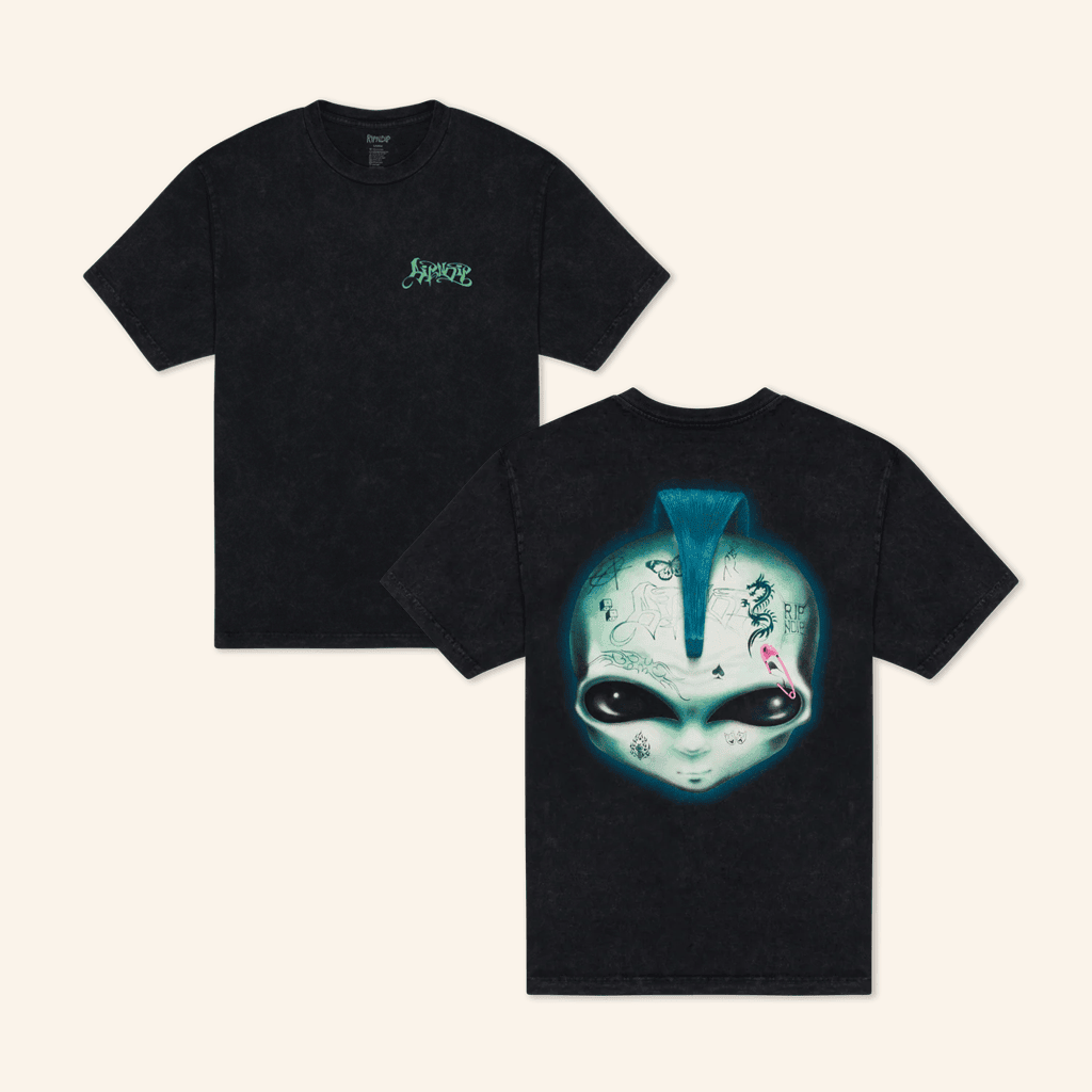 Ripndip Clothing Merch Squabble Up Black Wash T-Shirt Gifts For Him