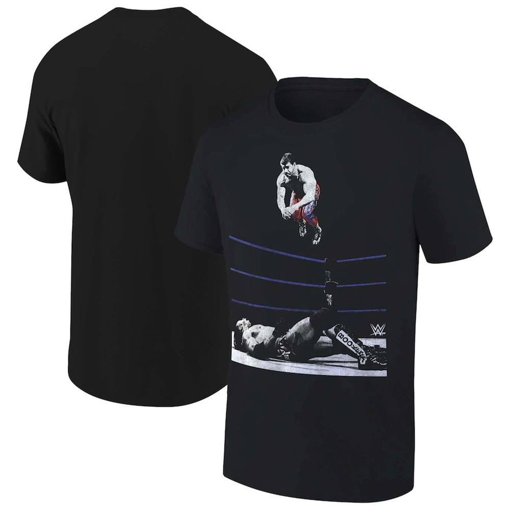 Ripple Junction Black Eddie Guerrero Finishing Move Graphic T-Shirt Fans Gifts