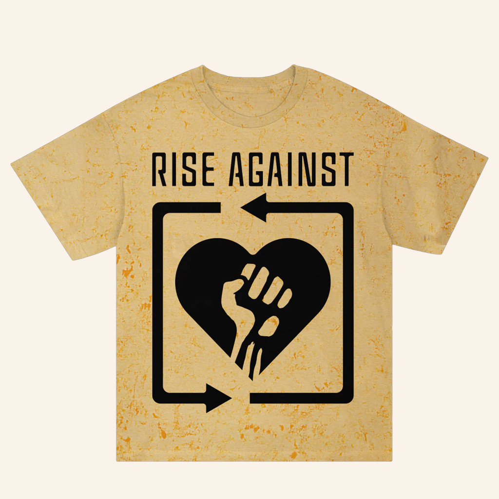 Rise Against Merch Heart Fist Logo T-Shirt Present For Husband Rise Against Merch Heart Fist Logo T-Shirt Present For Husband