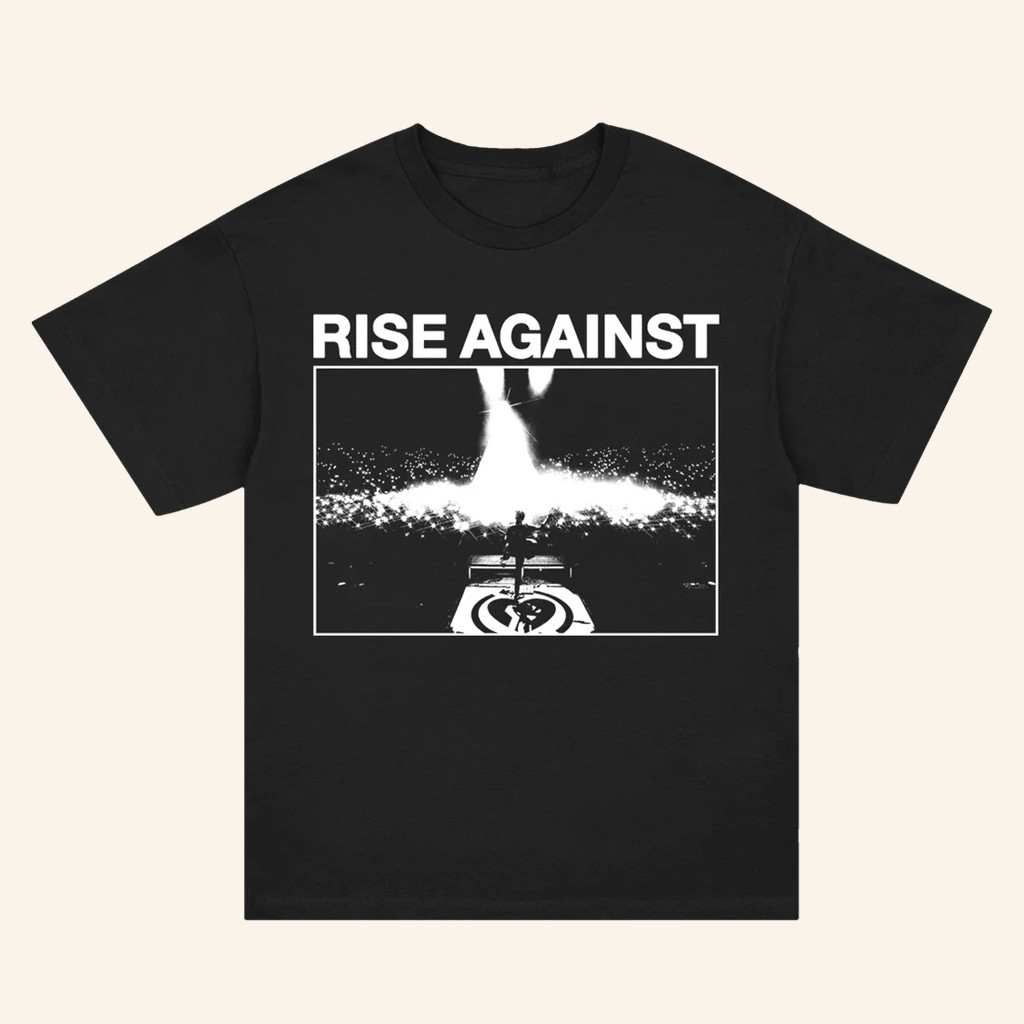 Rise Against Merch Live Limelight Black T-Shirt Gifts For Music Lovers