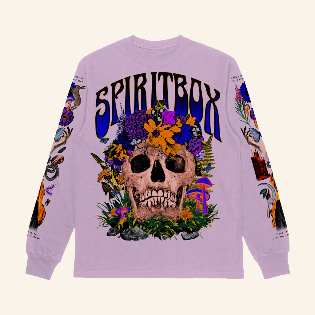 Rise Records Merch Spiritbox Holy Roller Long Sleeve Shirt Gifts For Music Fans Rise Records Merch Spiritbox Holy Roller Long Sleeve Shirt Gifts For Music Fans