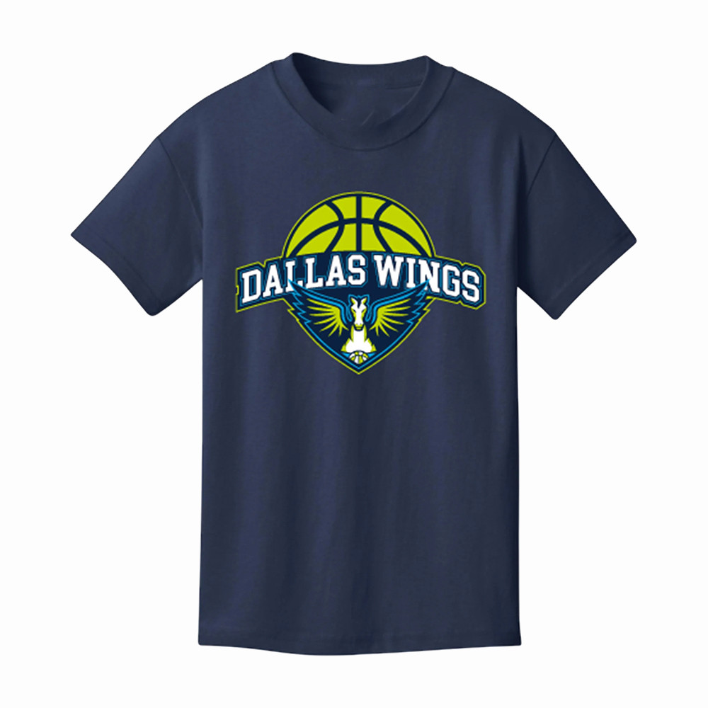 Rising Ball Dallas Wings T-Shirt Basketball Graphic Tee Dallas Wings Lover Gift Ideas