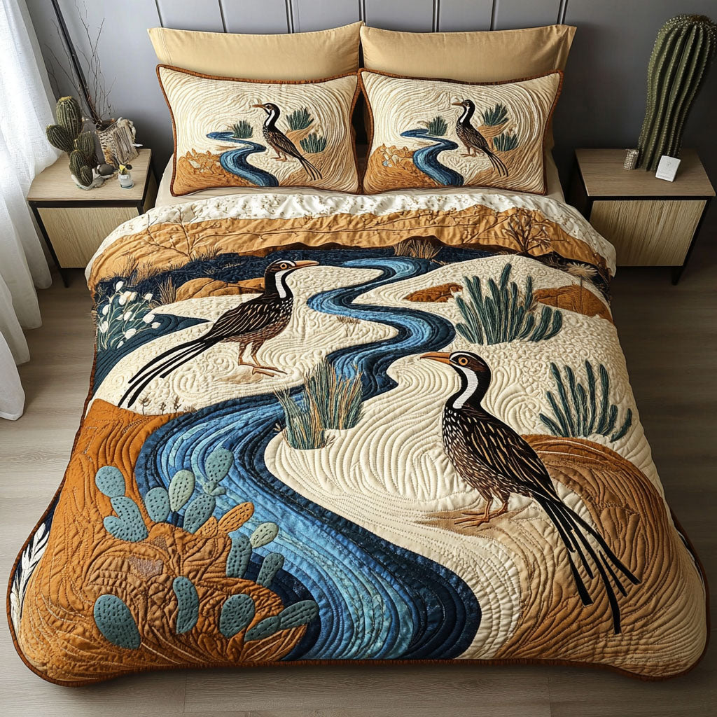 River Patrol Quilted Bedding Set Bedroom Decorations Best Gifts For Bird Lovers