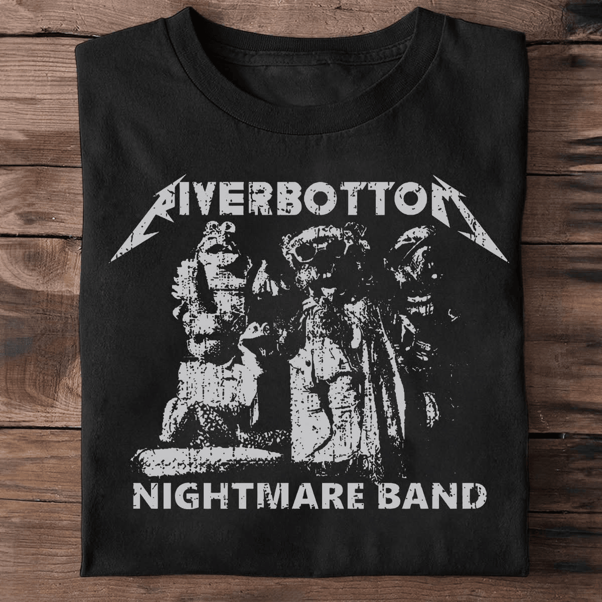 Riverbottom Nightmare Band T-Shirt Riverbottom Merch Gifts For Music Fans