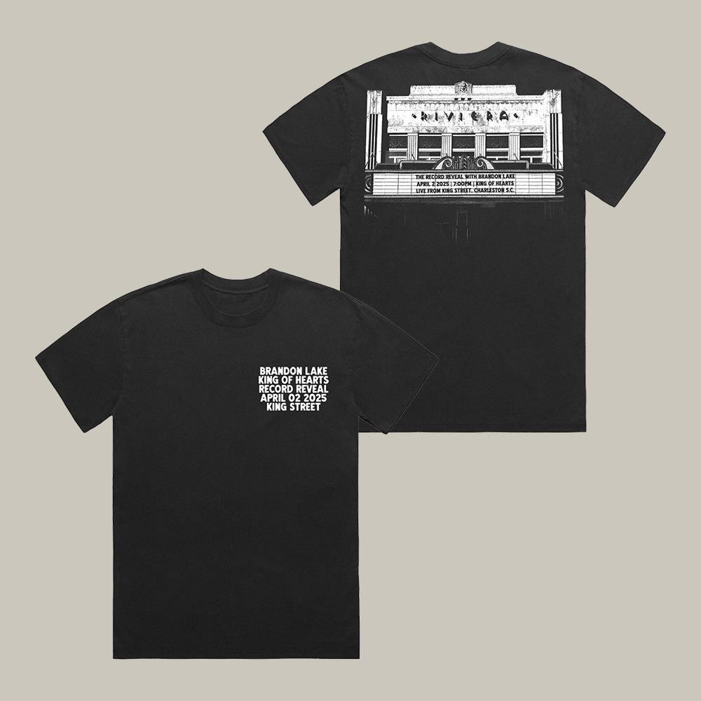 Riviera Theater Reveal Brandon Lake T-Shirt Music Tee Brandon Lake Lover Present For Boyfriend