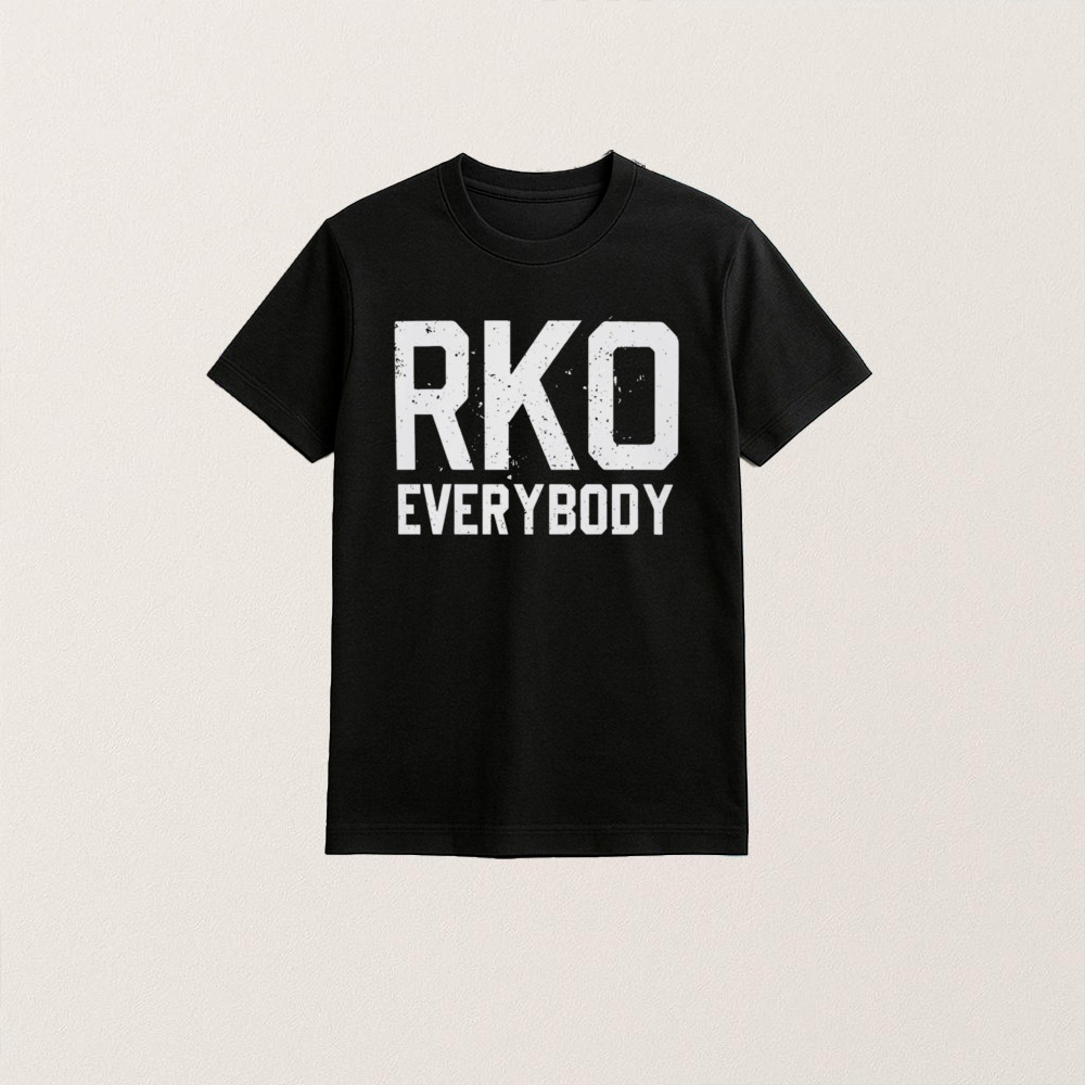 RKO Everybody T-Shirt WWE Randy Orton Fan Gear Wrestling Apparel Gift For Wrestling Fans