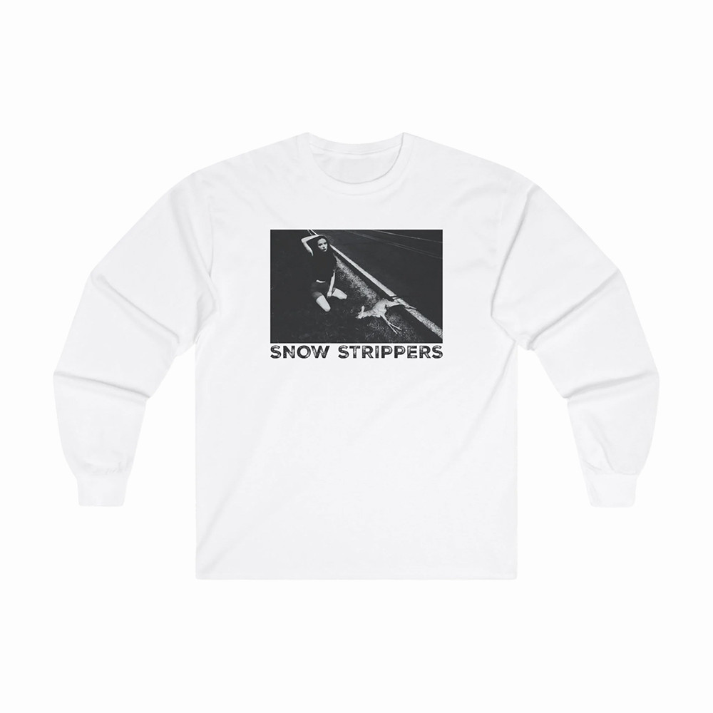 Roadkill Snow Strippers Long Sleeve Shirt Snow Strippers Band Apparel Present For Fans
