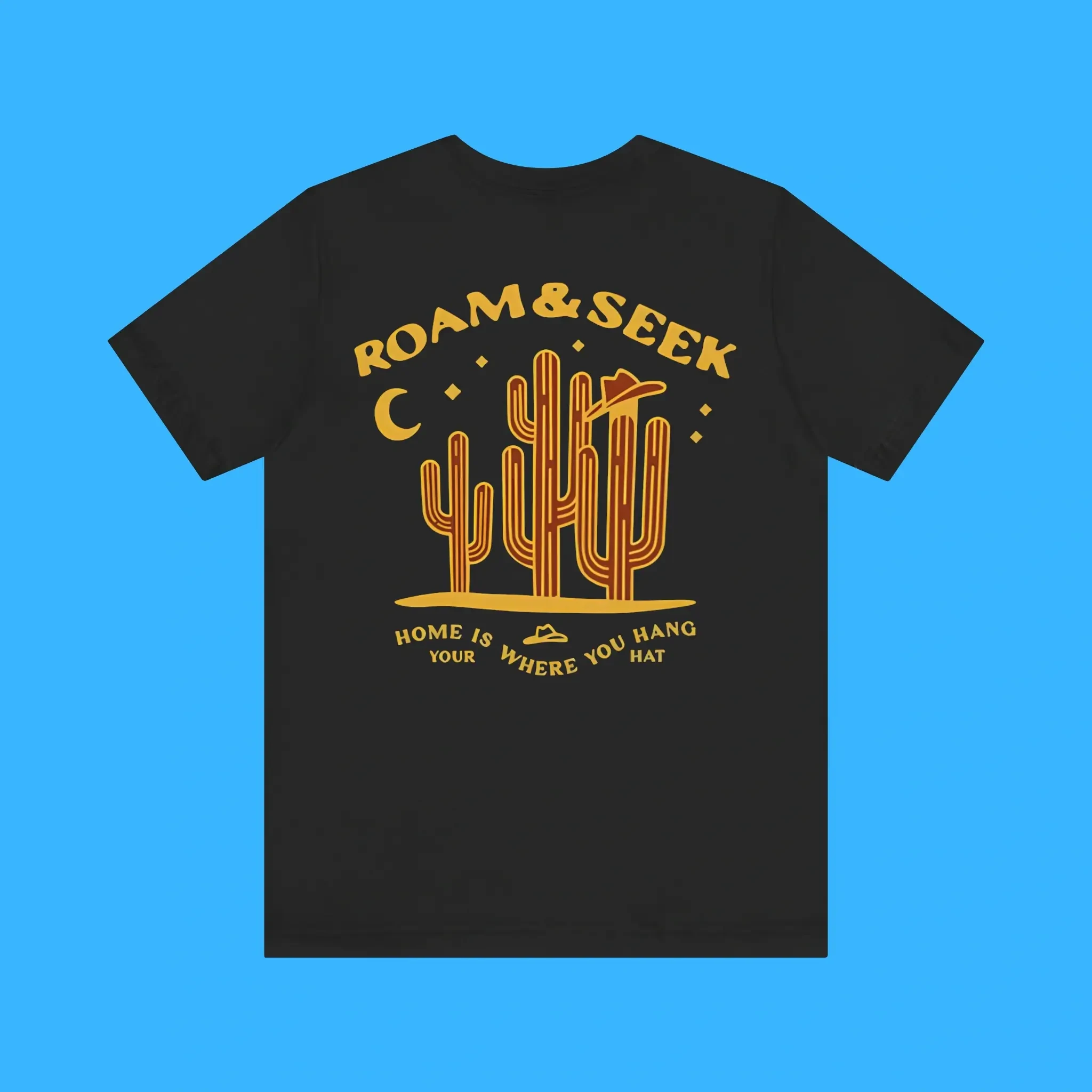 Roam Seek Home Is Where You Hang Your Hat Premium Shirt Roam Seek Home Is Where You Hang Your Hat Premium Shirt