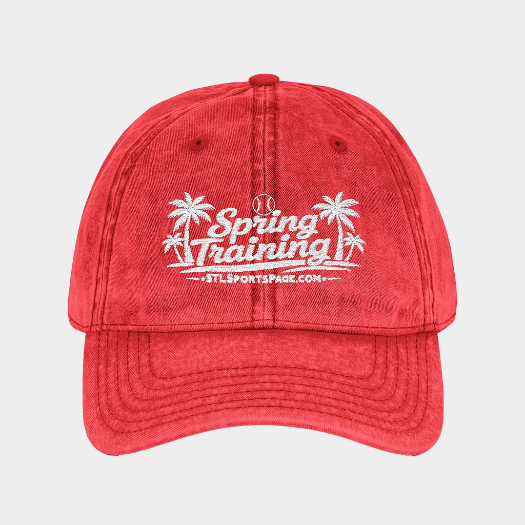 Rob Rains Merch STL Sports Page Spring Training Souvenir Vintage Embroidered Hat Gifts For BFF