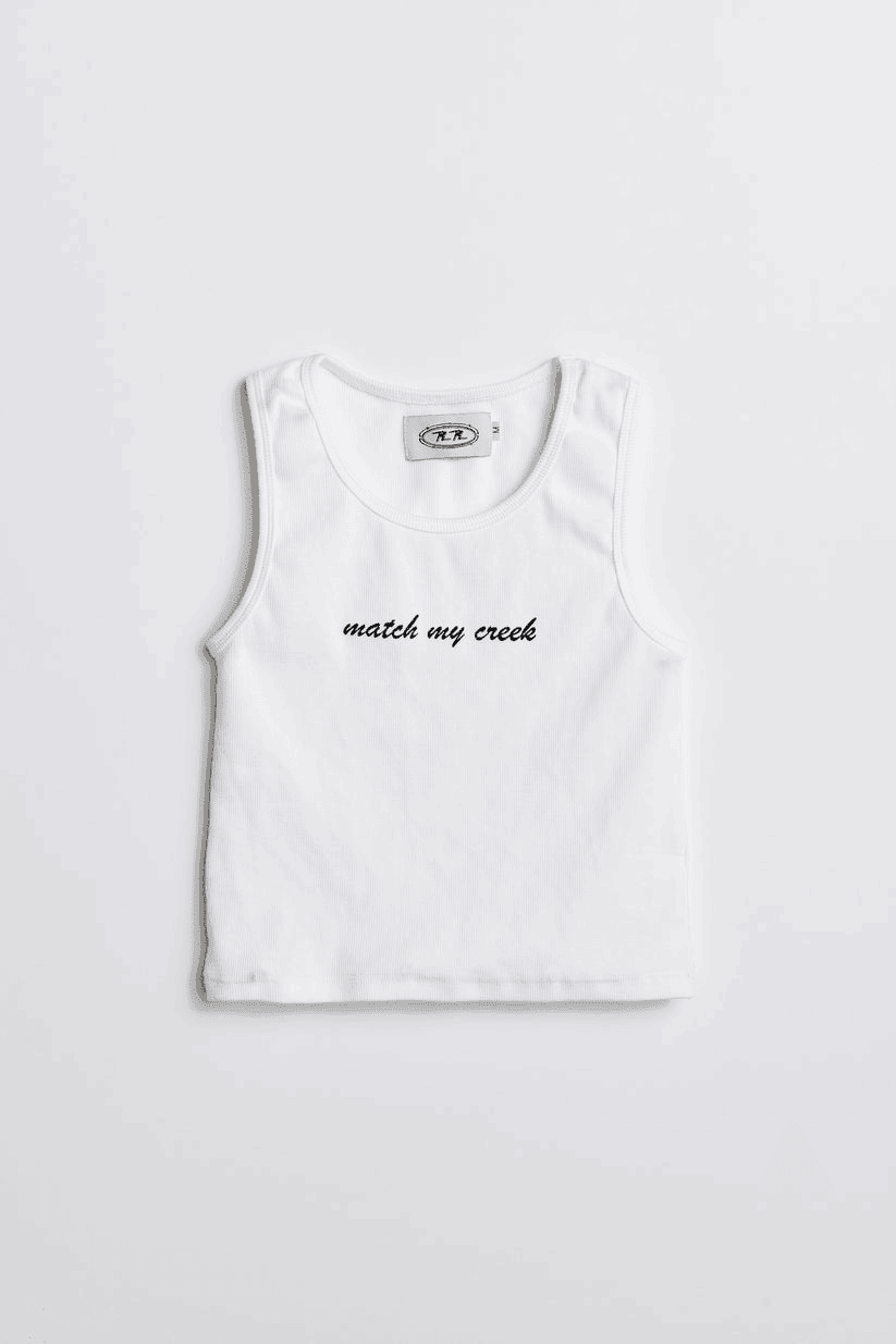 Rob Rausch Merch Ribbed Match My Creek Cropped Tank Gifts For Friends Rob Rausch Merch Ribbed Match My Creek Cropped Tank Gifts For Friends