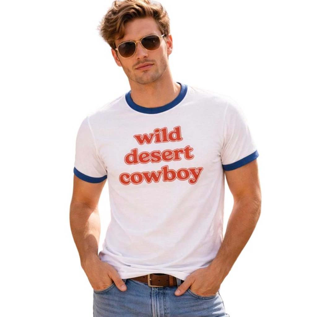 Rob Rausch Wild Desert Cowboy T-Shirt Birthday Gift For Brother