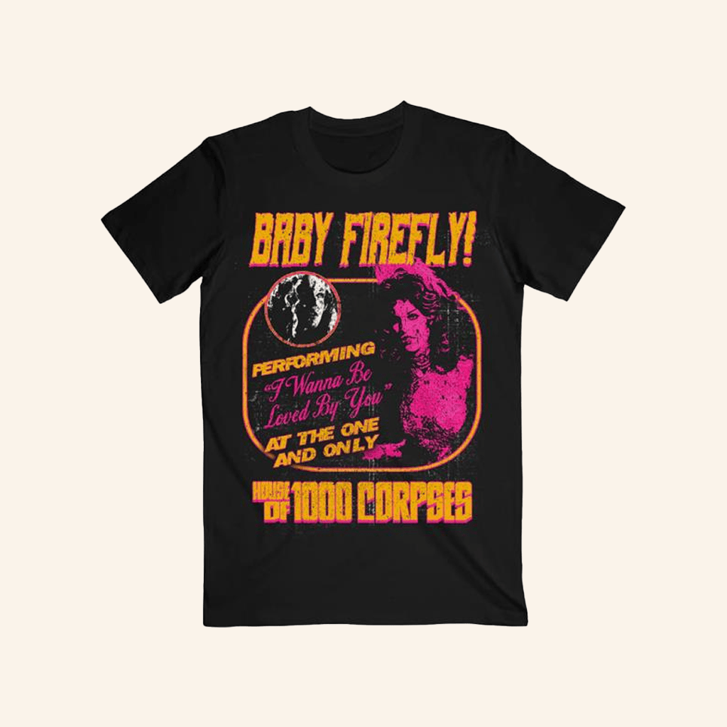 Rob Zombie Merch Baby Firefly Flyer T-Shirt Presents For Him Rob Zombie Merch Baby Firefly Flyer T-Shirt Presents For Him