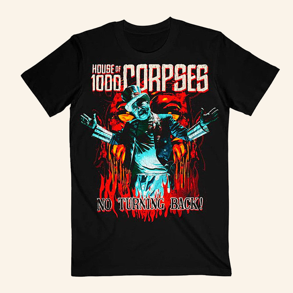 Rob Zombie Merch No Turning Back T-Shirt Gifts For Friends Rob Zombie Merch No Turning Back T-Shirt Gifts For Friends