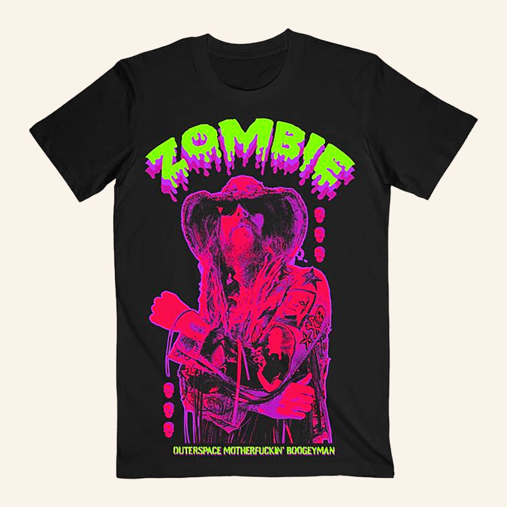 Rob Zombie Merch Outerspace Boogieman T-Shirt Gifts For Best Friends Rob Zombie Merch Outerspace Boogieman T-Shirt Gifts For Best Friends