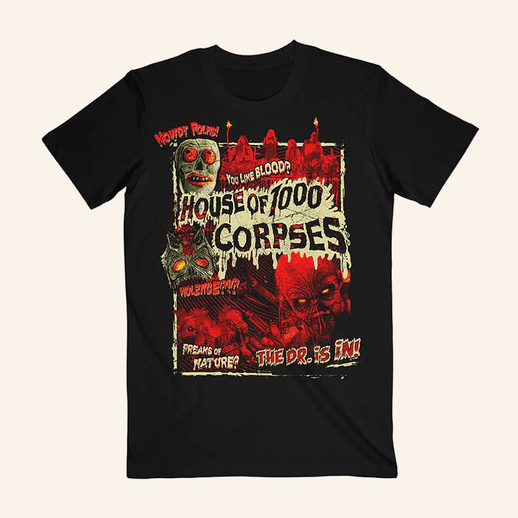 Rob Zombie Merch The Doctor Is In T-Shirt Presents For Music Lovers Rob Zombie Merch The Doctor Is In T-Shirt Presents For Music Lovers