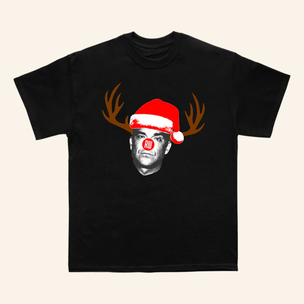 Robbie Williams Merch Rudolph T-Shirt Christmas Gifts Ideas For Husband Robbie Williams Merch Rudolph T-Shirt Christmas Gifts Ideas For Husband