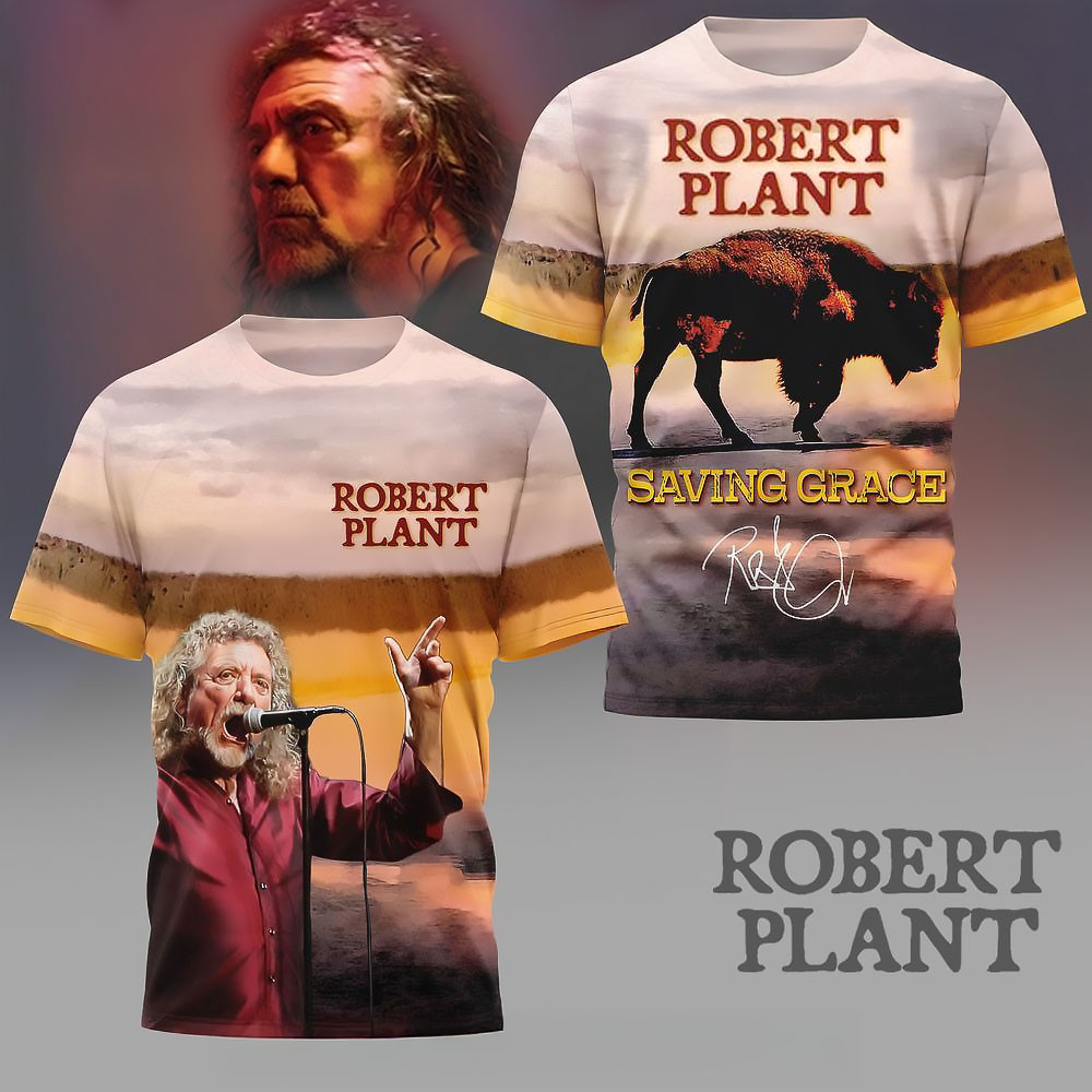 Robert Plant Saving Grace 2025 Shirt Gift Ideas For Music Lovers