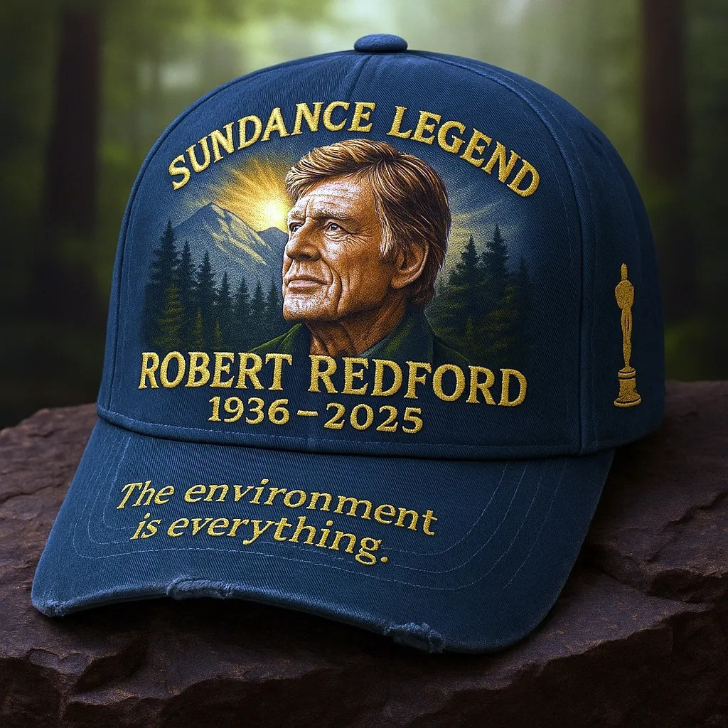 Robert Redford Hat Sundance Legend The Environment Is Everything Memory Cap Presents
