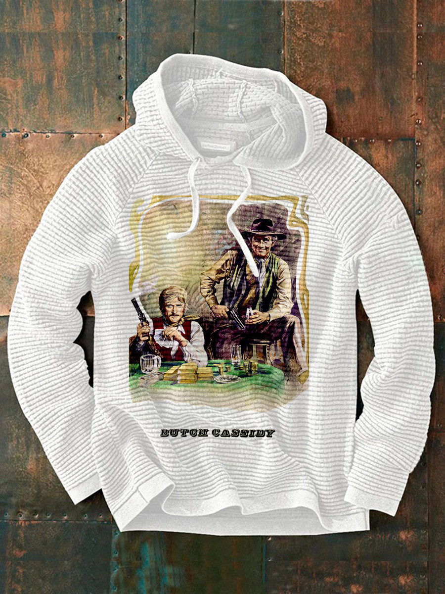 Robert Redford Hoodie Butch Cassidy And The Sundance Kid Apparel Gifts For Men