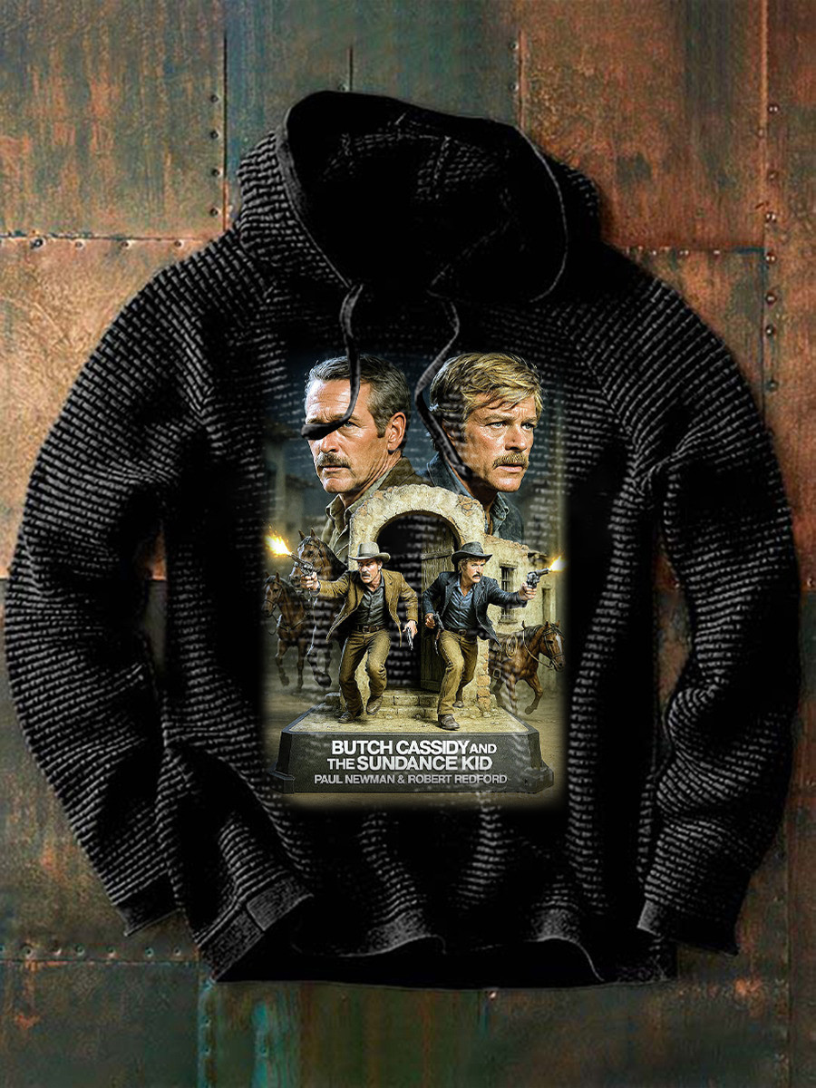 Robert Redford Hoodie Butch Cassidy And The Sundance Kid Clothing Memorial Gifts For Men