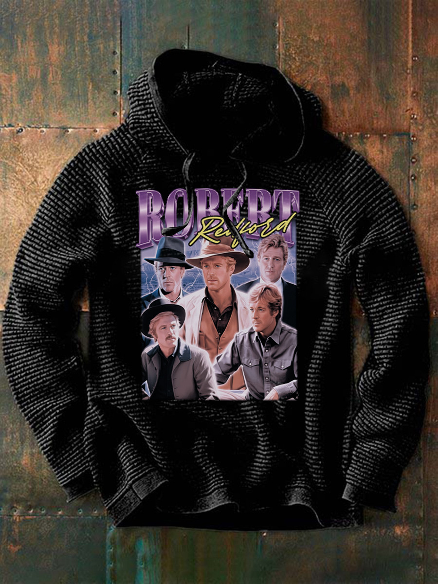 Robert Redford Hoodie Hollywood Actor Graphic Memory Clothing Gifts For Women
