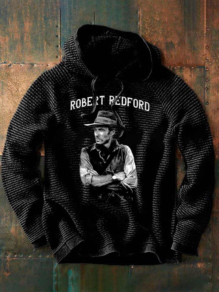 Robert Redford Hoodie Photo Movie Robert Redford In Loving Memory Apparel Gifts For Men