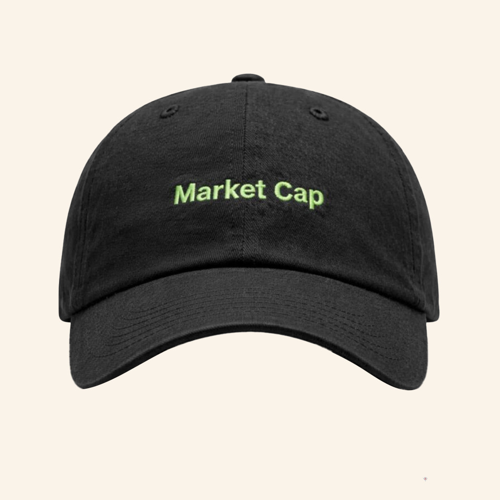 Robinhood Market Cap Embroidered Hat Finance Stock Trading Gifts For Friends