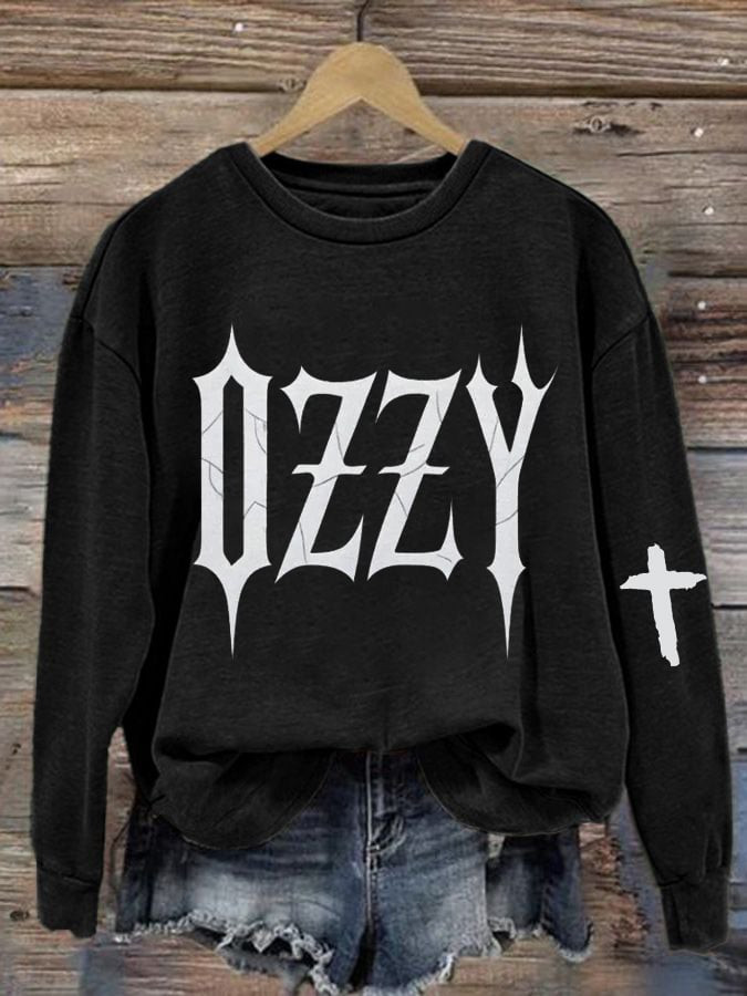 Rock Legend Sweatshirt Memorial OZ Sweatshirt Gift For Music Lover