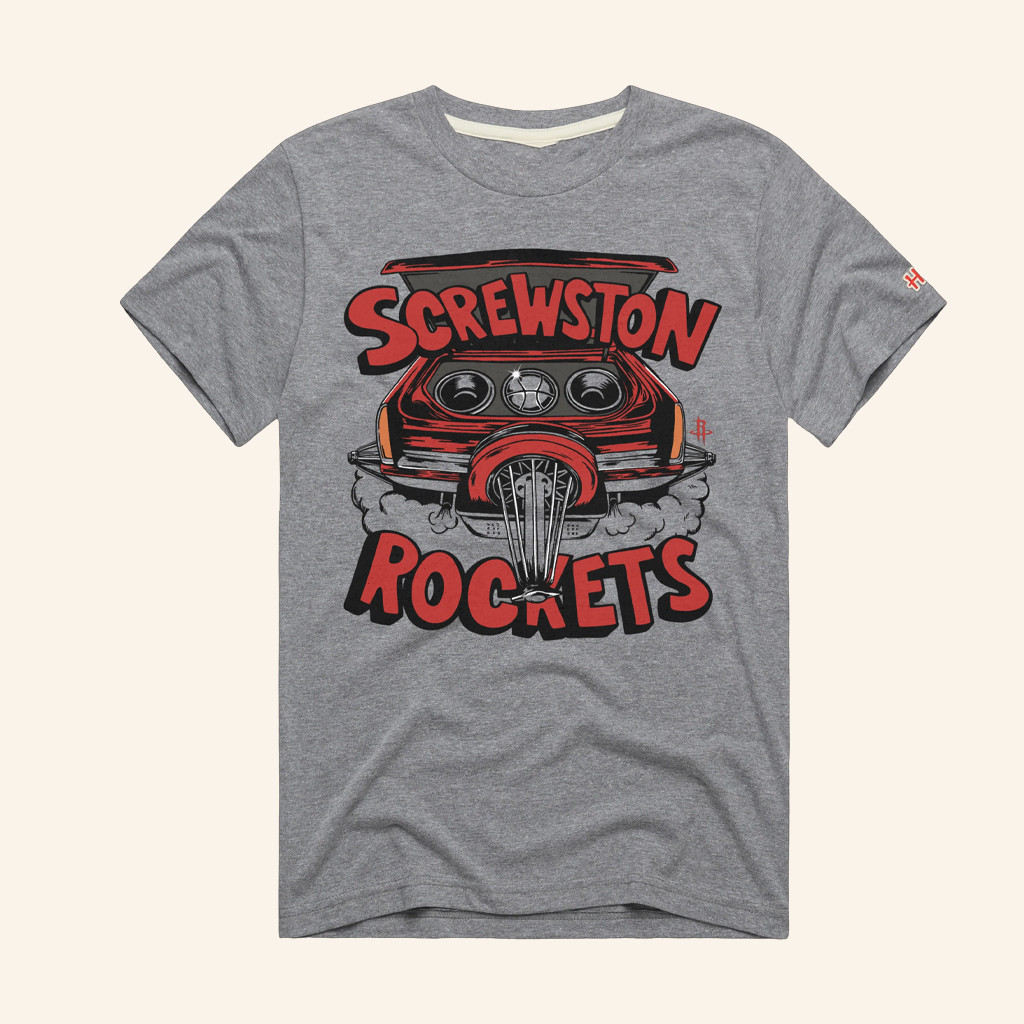 Rockets Merch Houston Rockets Homage Screwston T-Shirt Xmas Gifts For Him