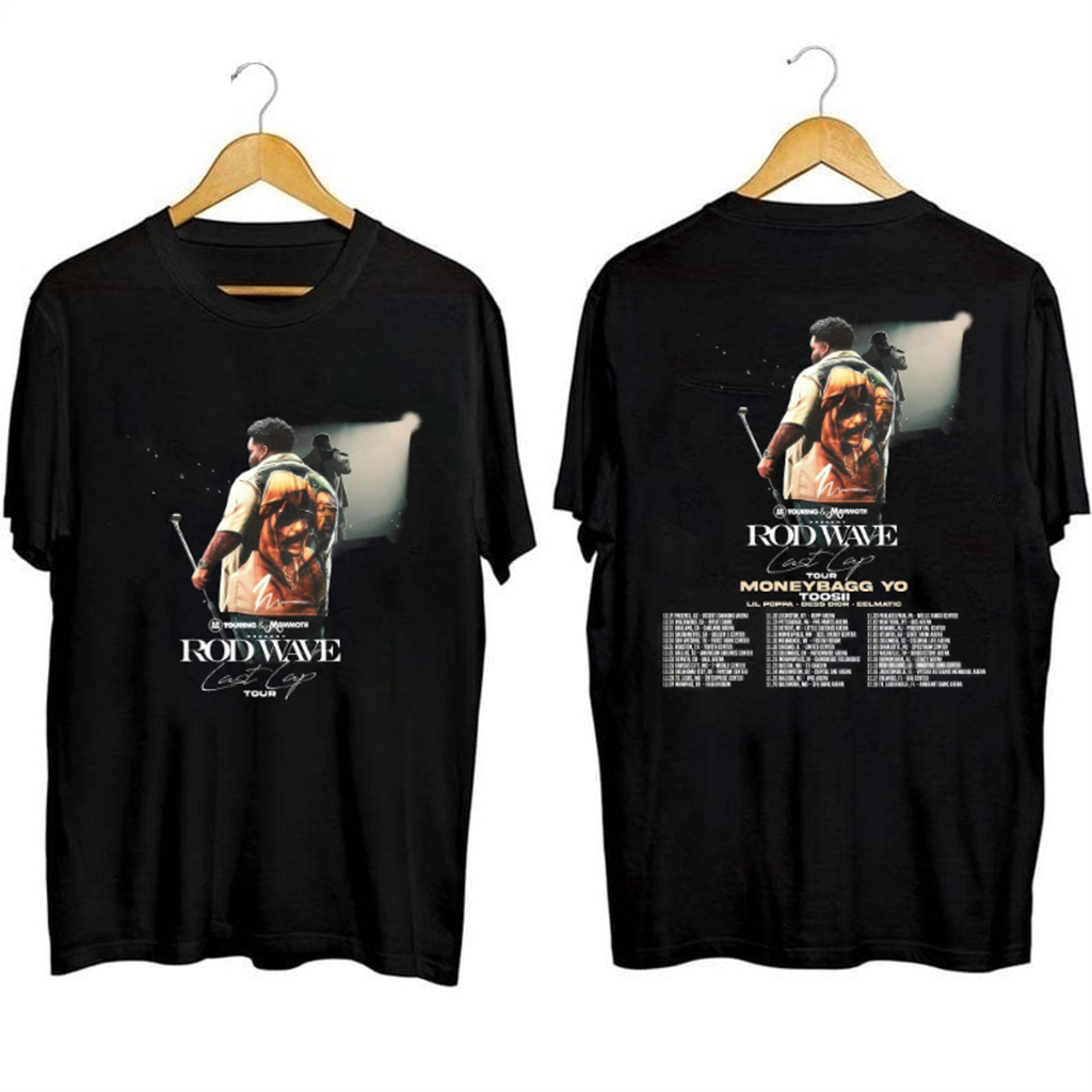 Rod Wave Last Lap Tour Shirt Rod Wave Merch Birthday Gifts For Rapper Fans