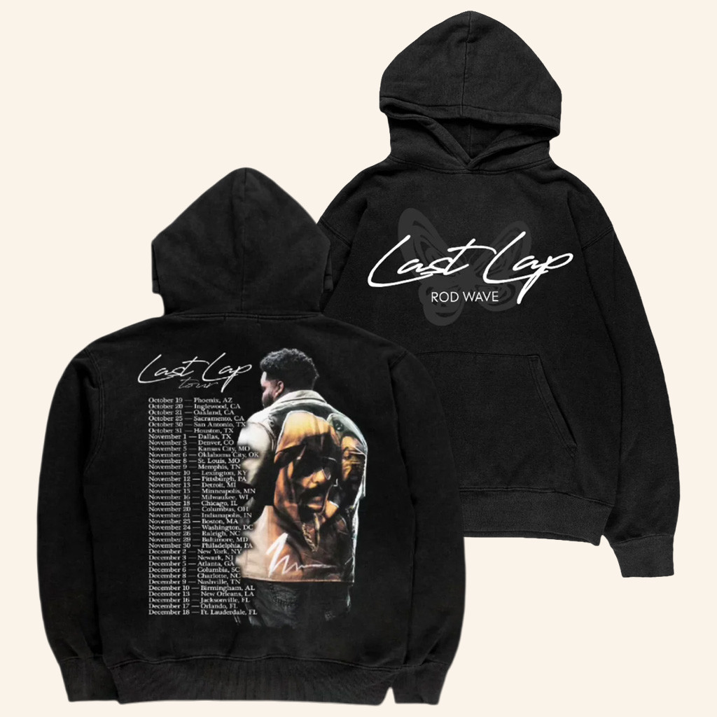 Rod Wave Merch Last Lap Tour Photo Hoodie Music Gift Ideas For Guys Rod Wave Merch Last Lap Tour Photo Hoodie Music Gift Ideas For Guys