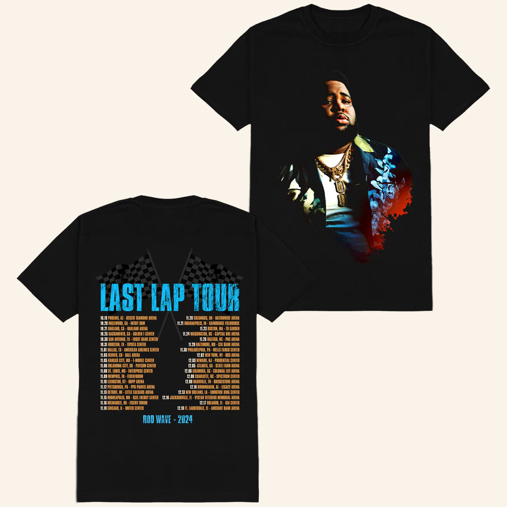 Rod Wave Merch Last Lap Tour Photo T-Shirt Best Gifts For Music Lovers Rod Wave Merch Last Lap Tour Photo T-Shirt Best Gifts For Music Lovers