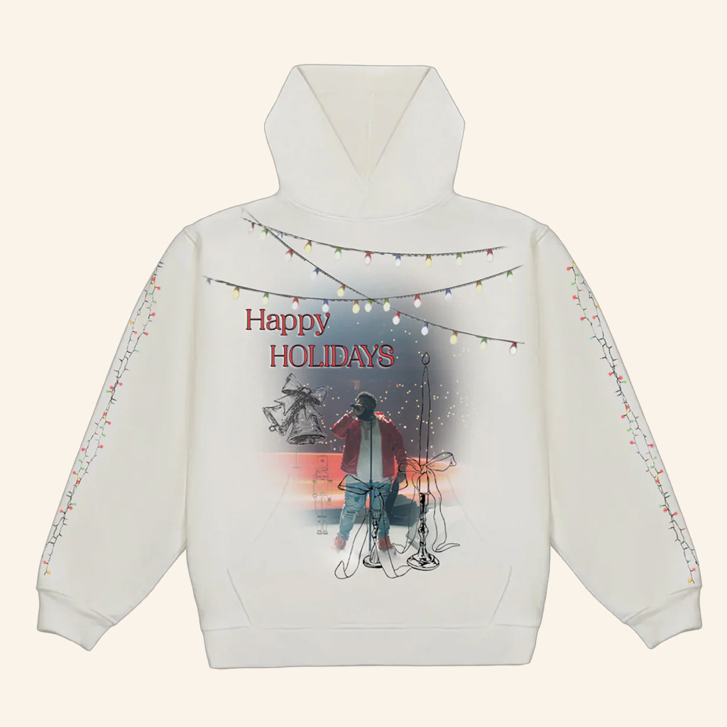 Rod Wave Merch Rod Wave Happy Holidays Hoodie Christmas Gifts For Music Lovers
