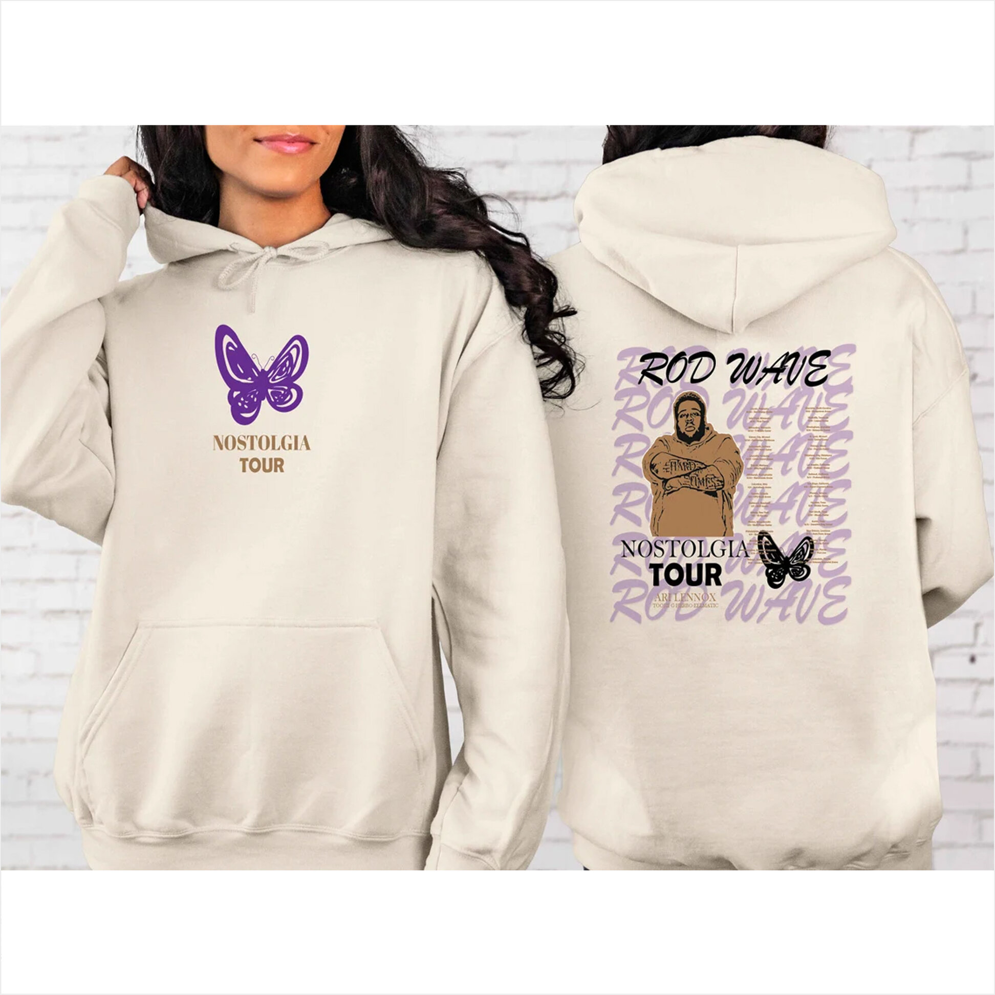 Rod Wave Nostalgia Hoodie, Rod Wave Nostalgia Hoodie, 90S Rap Music Hoodie Gifts For Brother