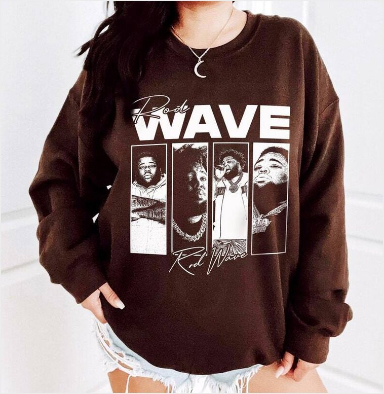 Rod Wave Sweatshirt Retro Rod Wave Tour Shirt Rapper Rod Wave Music Graphic Tee Concert Unisex T-Shirt Gift For Fan Gifts For Her