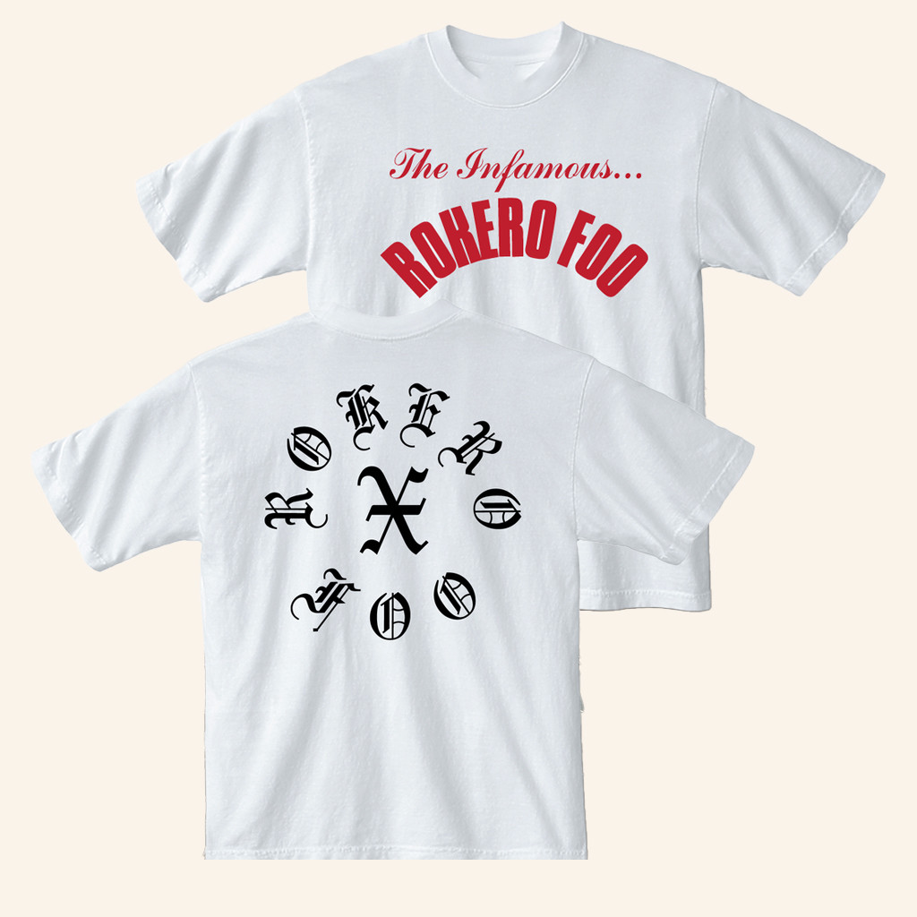 Rokero X Foo Merch The Infamous Rokero Foo T-Shirt Unique Gift For Friends Rokero X Foo Merch The Infamous Rokero Foo T-Shirt Unique Gift For Friends