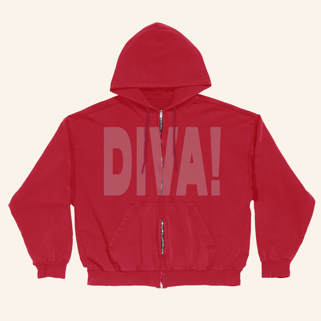 Role Model Merch DIVA Zip Hoodie Gifts For Best Friends Role Model Merch DIVA Zip Hoodie Gifts For Best Friends