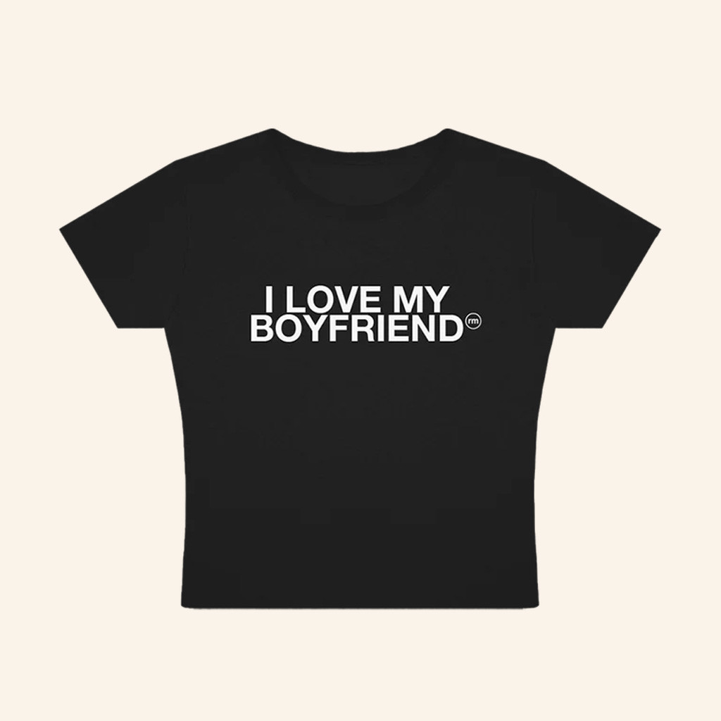 Role Model Merch I Love My Boyfriend Baby Tee Unique Christmas Gifts For Girlfriend Role Model Merch I Love My Boyfriend Baby Tee Unique Christmas Gifts For Girlfriend
