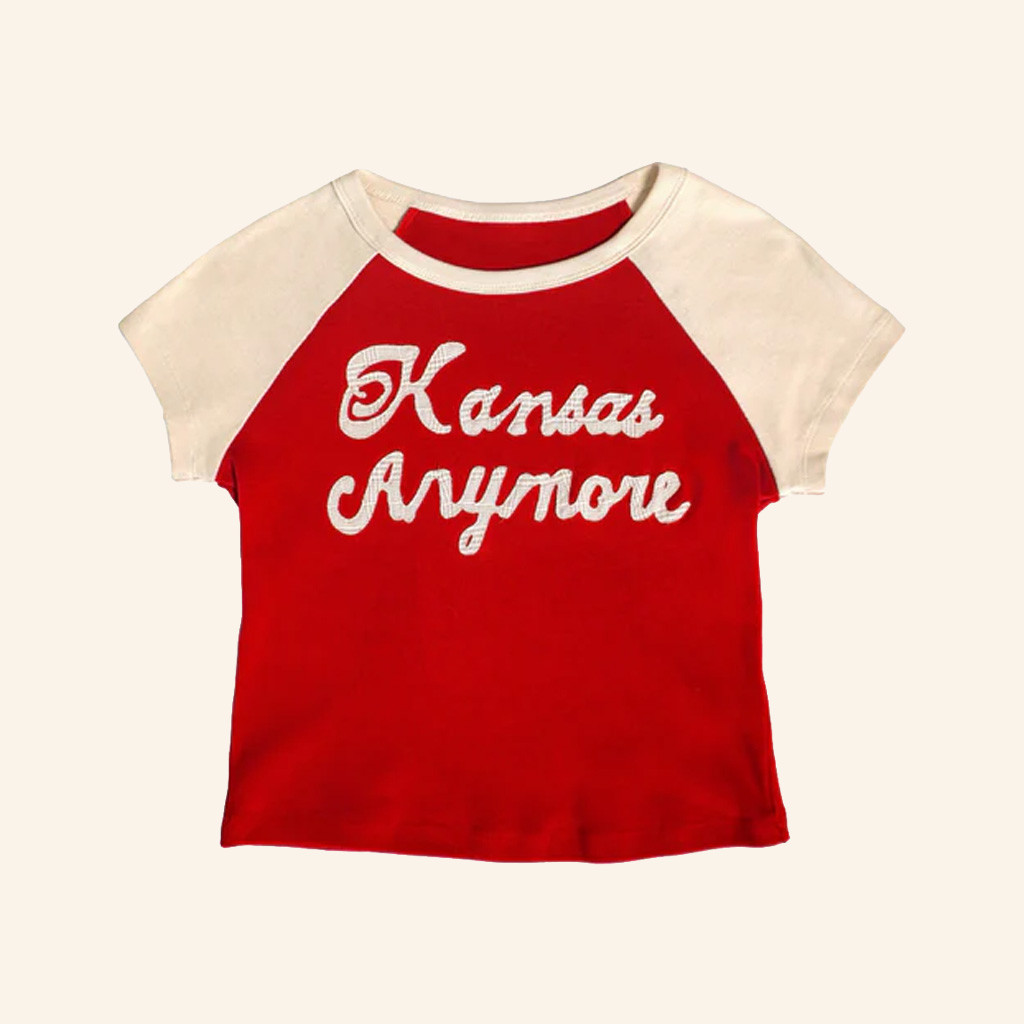 Role Model Merch Kansas Anymore Cropped T-Shirt Best Christmas Gifts For Wife Role Model Merch Kansas Anymore Cropped T-Shirt Best Christmas Gifts For Wife