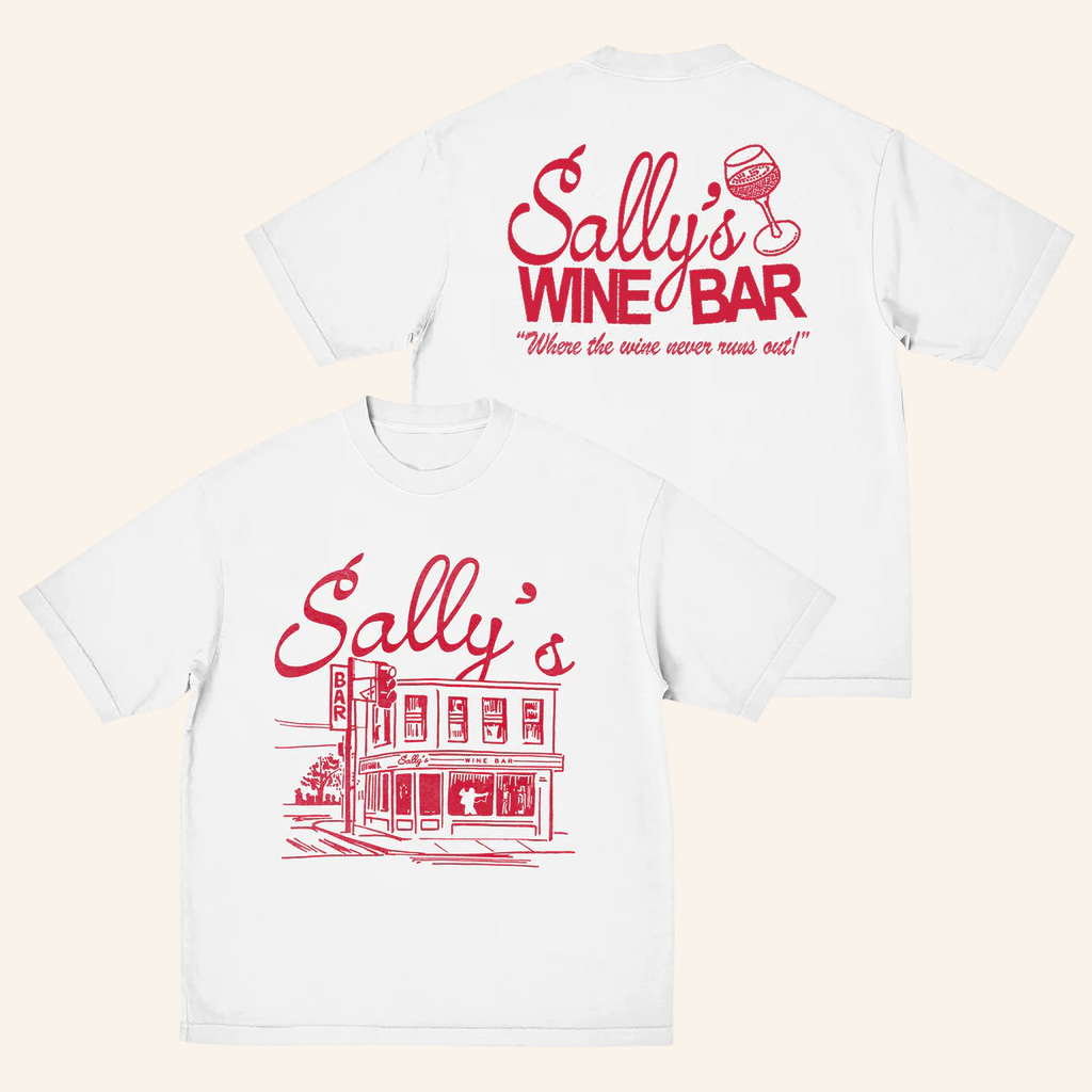 Role Model Merch Sally's Wine Bar T-Shirt Christmas Present For Husband Role Model Merch Sally's Wine Bar T-Shirt Christmas Present For Husband