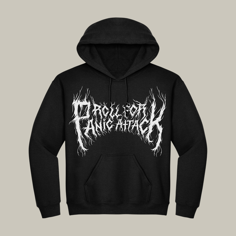 Roll For Panic Attack Dimension 20 Hoodie Dropout Apparel Present For Gamers